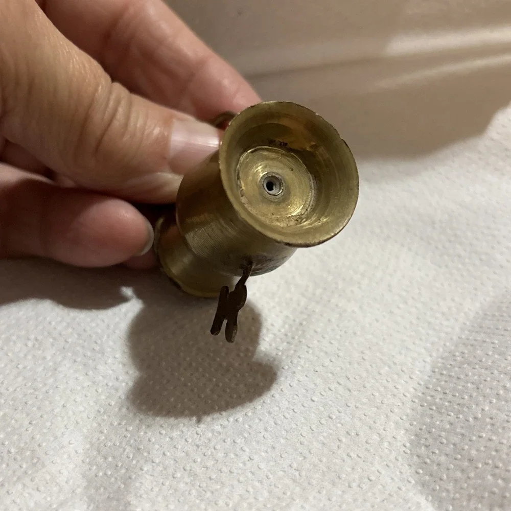 Miniature Brass Samovar‎ Vintage